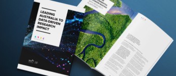 Leading Australia to data-driven research impact - impact booklet 2021