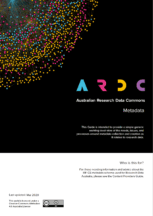 ARDC Metadata Guide cover