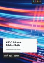 Cover of ARDC Software Citation Guide