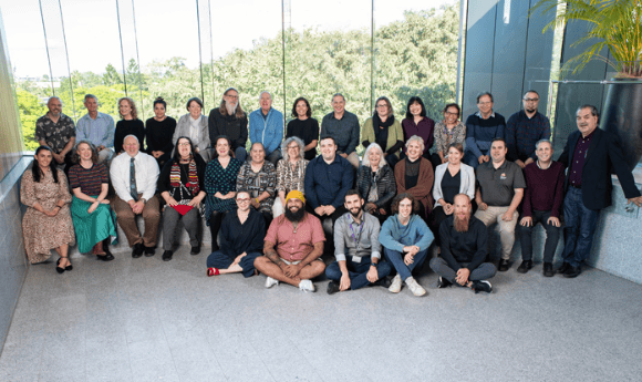The participants in the roundtable on Implementing Indigenous Data Licensing and Access, held at the University of Queensland on Jagera and Turrbal Country. Image: Marc Grimwade / ARDC