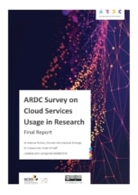 ARDC Survey on Cloud Services Usage in Research - front cover image