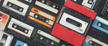 a photo of cassette tapes
