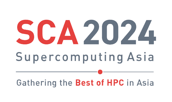 S C A 2024 logo with the slogan "Gathering the Best of HPC in Asia"